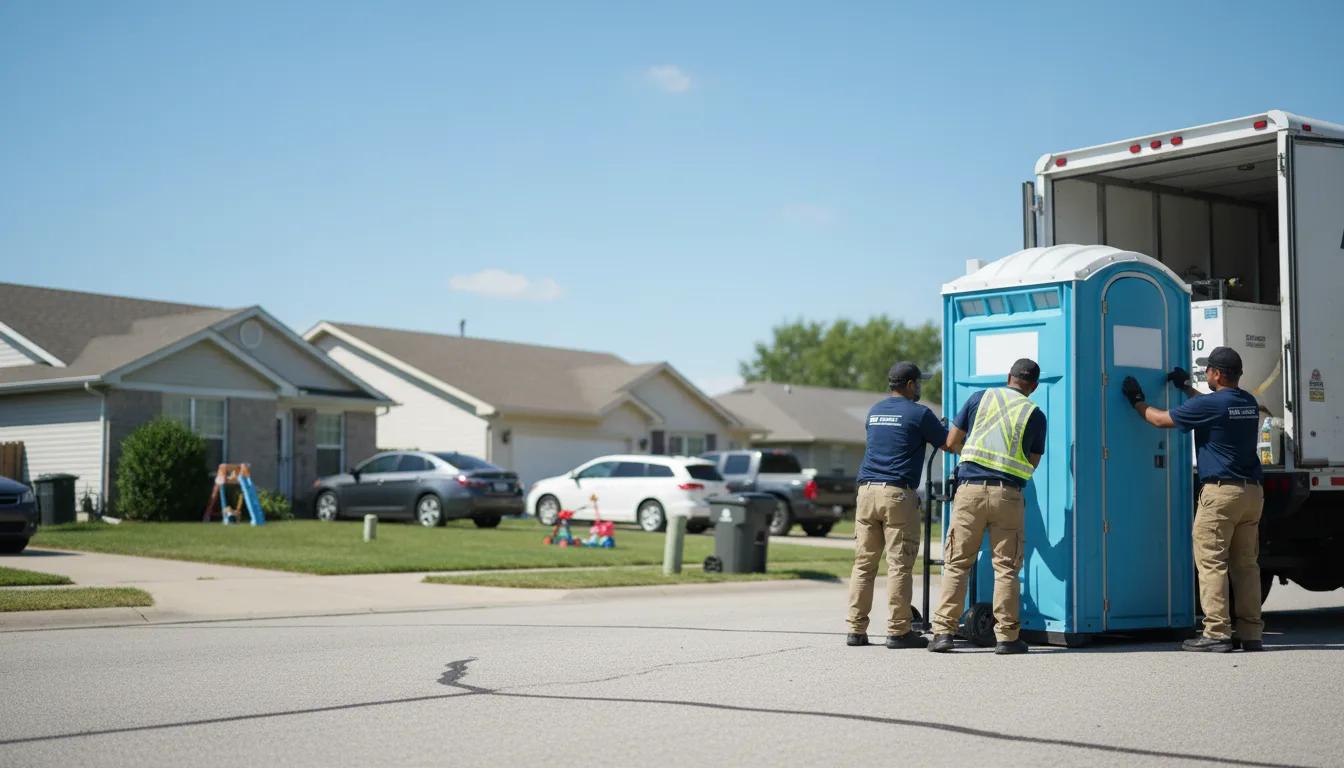 Standard Porta Potty Rentals in Pawnee, IL near me